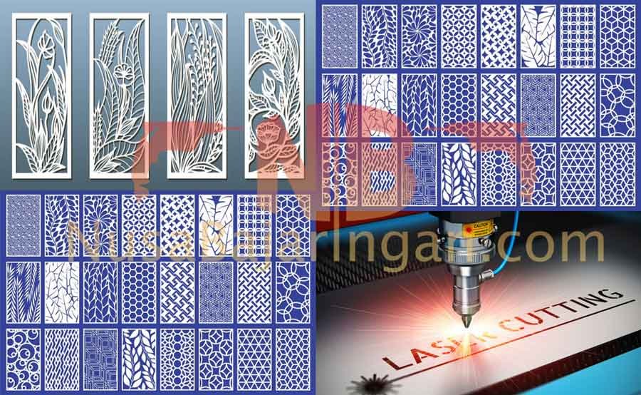 Desain Partisi Laser Cutting